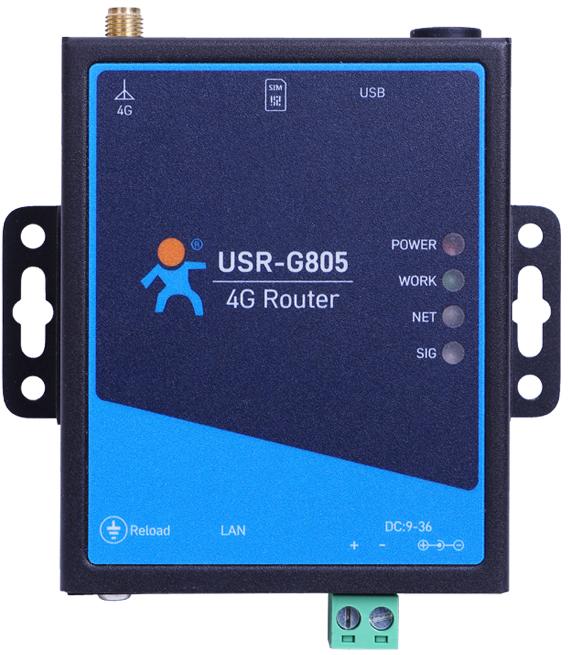 Low Cost Industrial 4G LTE Router with LAN (USR-G805)