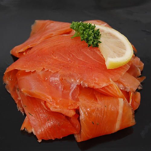 Frozen Smoked Salmon Fish, for Cooking, Food, Human Consumption, Feature : Good Protein