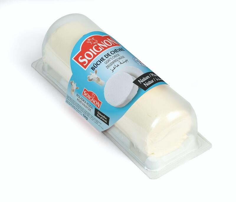Soignon Goat Cheese Log, for Home, Mess etc., Packaging Type : Packets