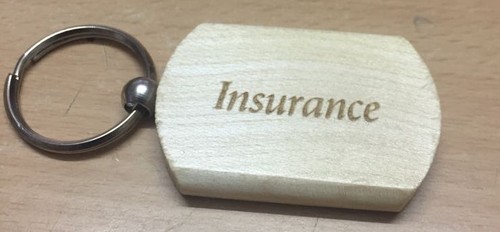 Engraved Keychains, Color : Wooden