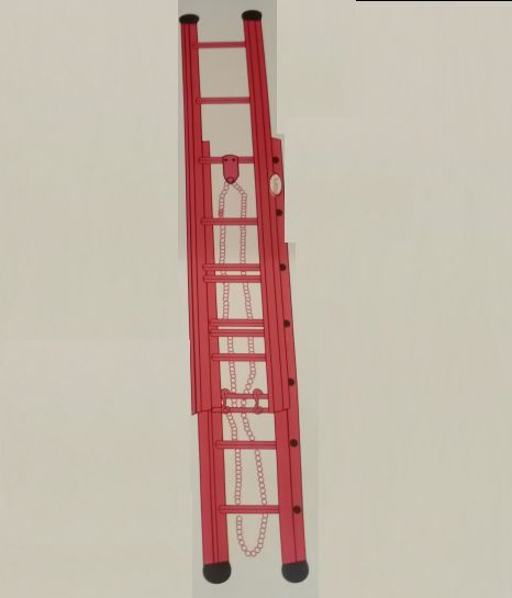 Coated FRP Extension Ladder, for Construction, Home, Industrial, Feature : Fine Finishing, Non Breakable