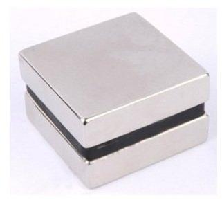 Ndfeb Square Block Magnet, Color : Silver