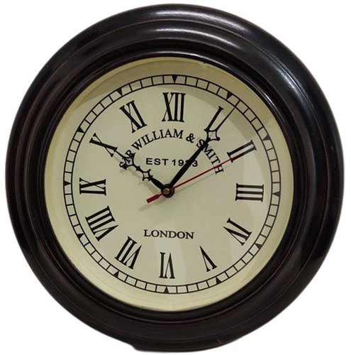 Wooden Vintage Wall Clock