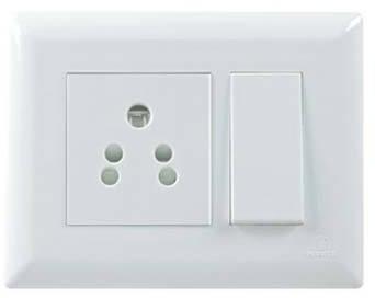 Electrical Switches, Color : White