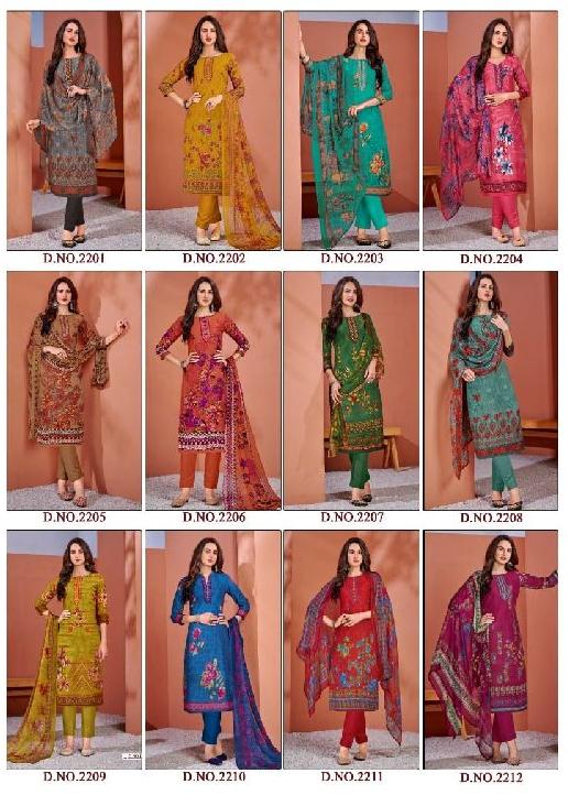 Cotton ladies dress material, for Formal, Party Wear, Salwar Suit, Wedding, Feature : Easy Washable