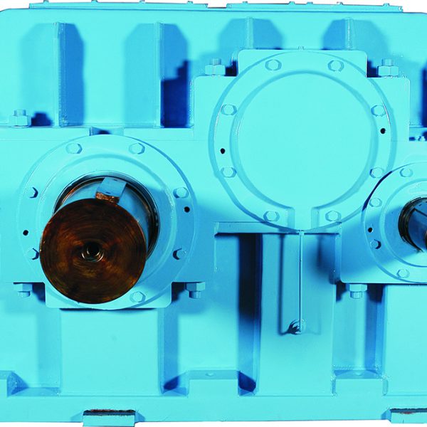 Cast Iron Polished Worm Ball Mill Gearbox, Mounting Type : Flange