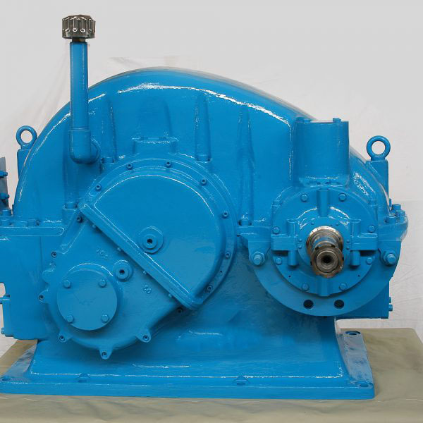 Polished Worm Cast Iron Wind Turbine Gearbox, Mounting Type : Foot
