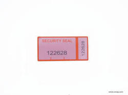 Printed Paper Security Labels, Packaging Type : Packet