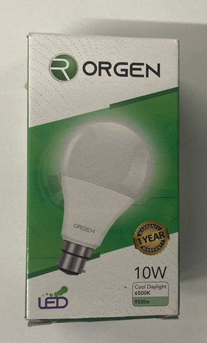 350-400 GSM Bleached Kraft Paperboard LED Bulb Packaging Box, Type of Printing : Lens Effect