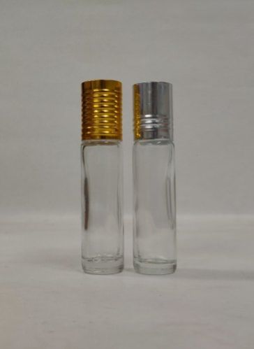 10ml Glass Rollon Silver Bottle