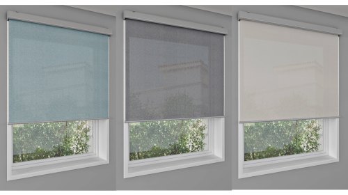 Horizontal PVC roller blinds