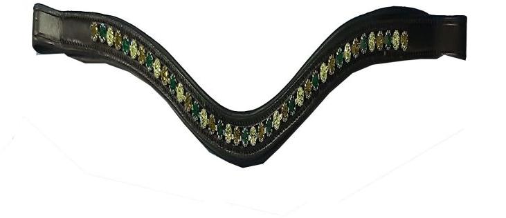 Leather BB-001 Horse Browband, Size : 5/8 Inch