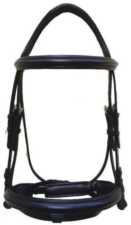 Polished Leather BR-010 Snaffle Bridle, for Tie Up An Animal, Size : Standard