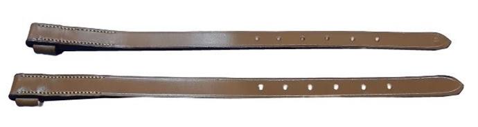 Leather ST-002 Horse Spur Strap, Color : Brown