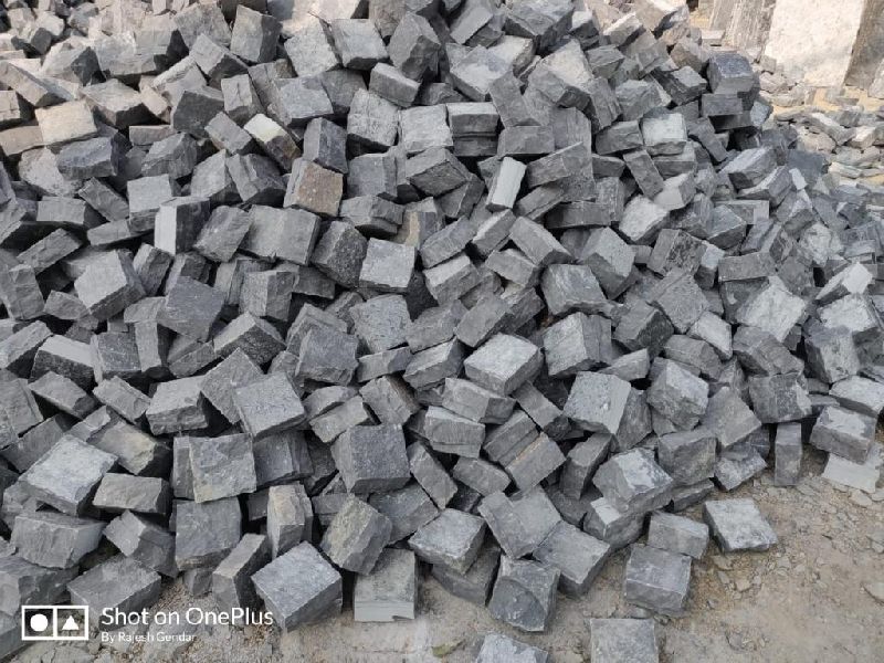Kadapa Black Natural Cobblestone