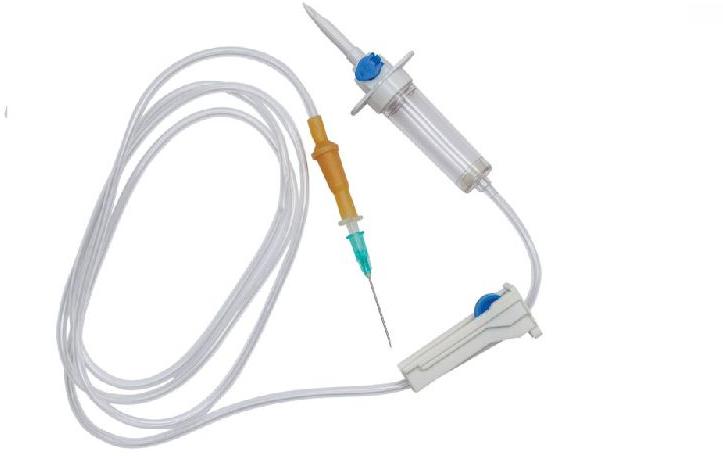 Needle IV Set, for Clinical Use, Hospital Use, Packaging Type : Sterile Packing