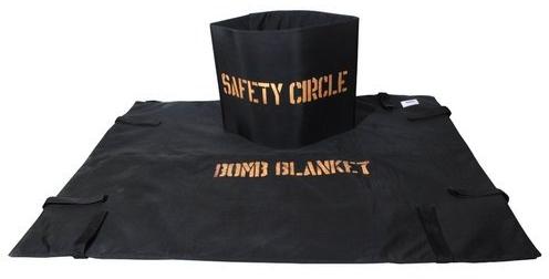 20 Kgs Apporx Aramid Ballistic Fabric Bomb Suppression Blanket, Color : Black