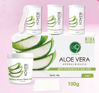 OXI9 Aloe Vera Herbal Bleach, Packaging Type : Plastic Jar