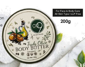 OXI9 Truely Olive Body Butter, Form : Paste