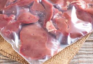 Frozen Chicken Liver, for Human Consumption, Packaging Type : Pe Bag