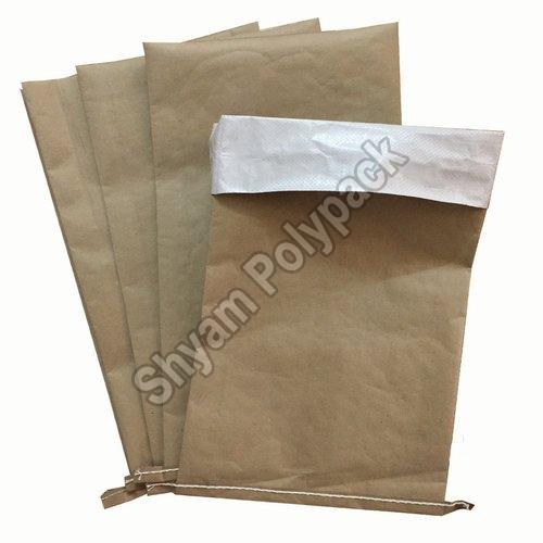 Plain Brown PP Woven Bags, Capacity : 1kg, 2kg, 500gm, 5kg