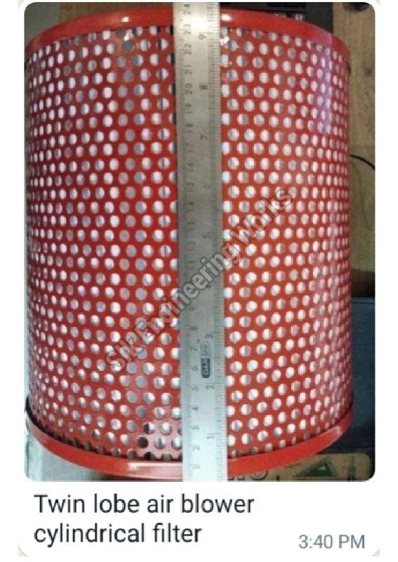 Twin Lobe Air Blower Cylindrical Filter, for Industrial Use