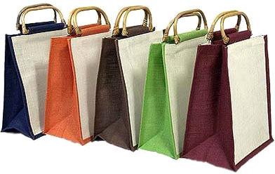 Plain Jute Carry Bag, Closure Type : Zipper