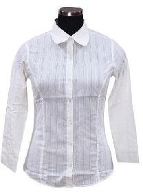 Cotton Ladies Plain Shirts, Size : M, XL, XXL