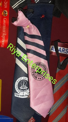 Logo Tie, Size : 12 INCH