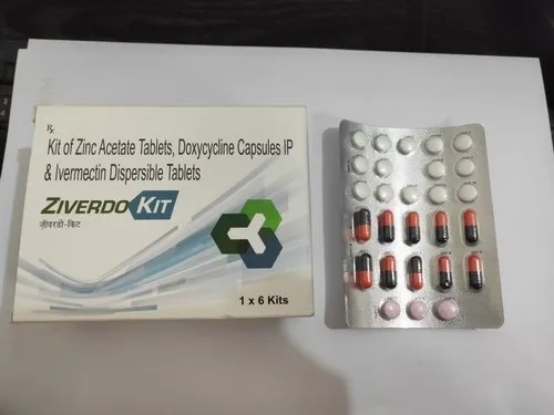 Ziverdo Kit, for Viral Infections, Form : Tablet Capsules