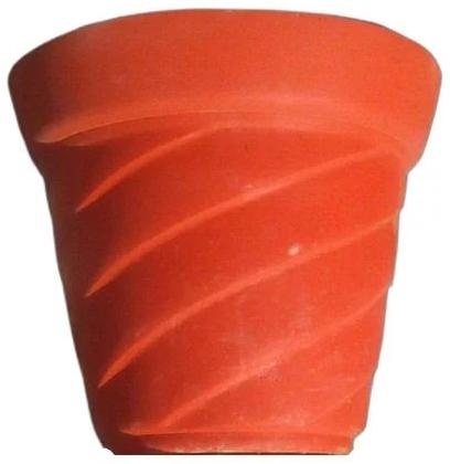 Round Red RCC Flower Pot, for Garden, Feature : Eco Friendly, Fine Finish