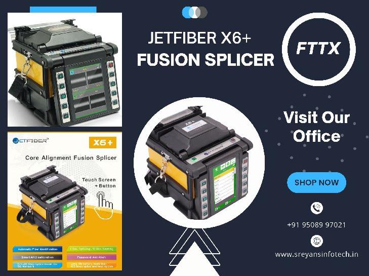 Jetfiber X6 Plus Fusion Splicer