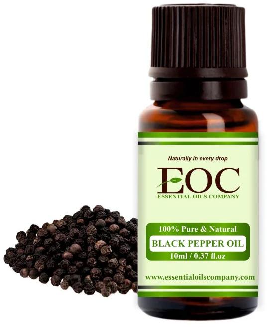 EOC Natural Black Pepper Oil, Packaging Type : Glass Bottle, Aluminium Bottle