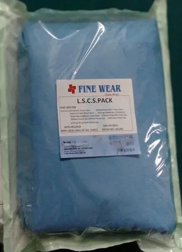 LSCS Drape Kit, Pattern : Plain at best price INR 450 / Pack in ...