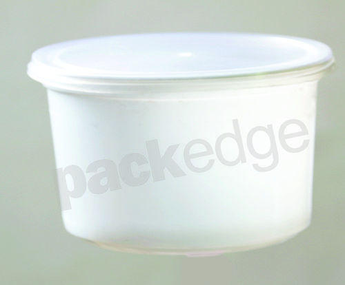 500ml Disposable Plastic Food Container, Color : White