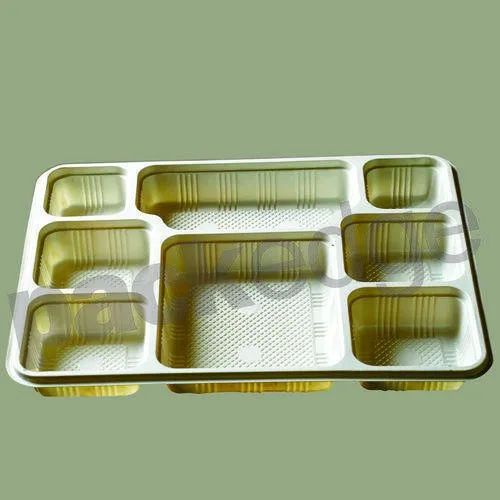 8 Compartment Disposable Food Tray
