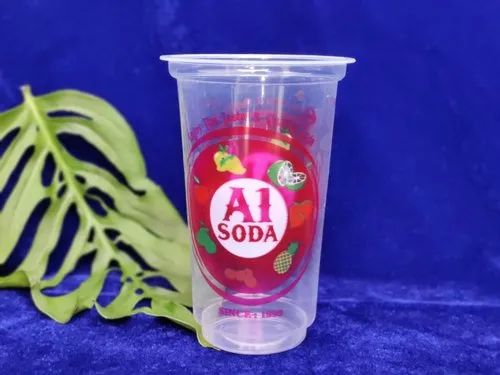 ROUND 300ML Custom printed Soda glass, for Soft Drink, JUICE