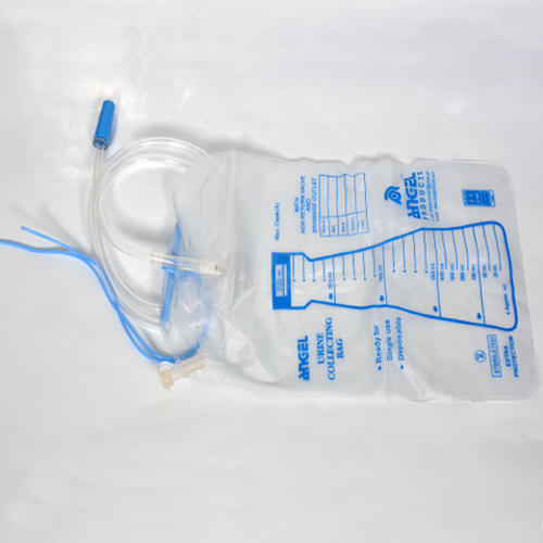 Plastic Urine Drainage Bags, Color : Transparent