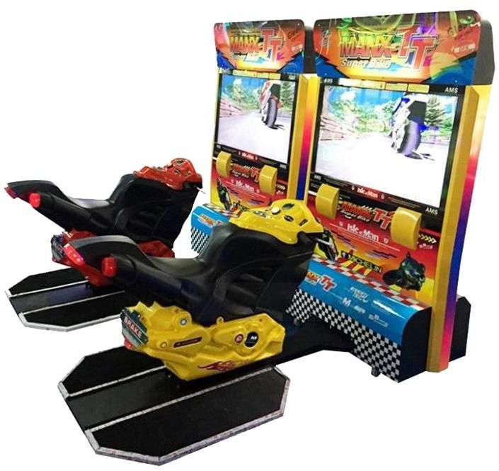 Man X TT  Twin Bike Racing Arcade Game