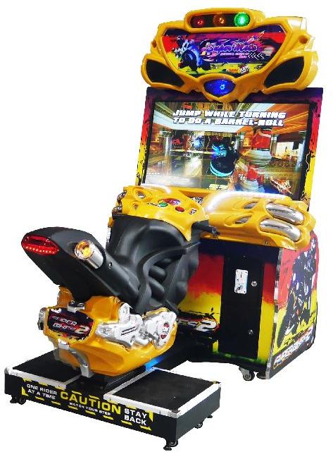 Super Bike 2 Economic Arcade Game, for Outdoor, Power : 150W at Best ...