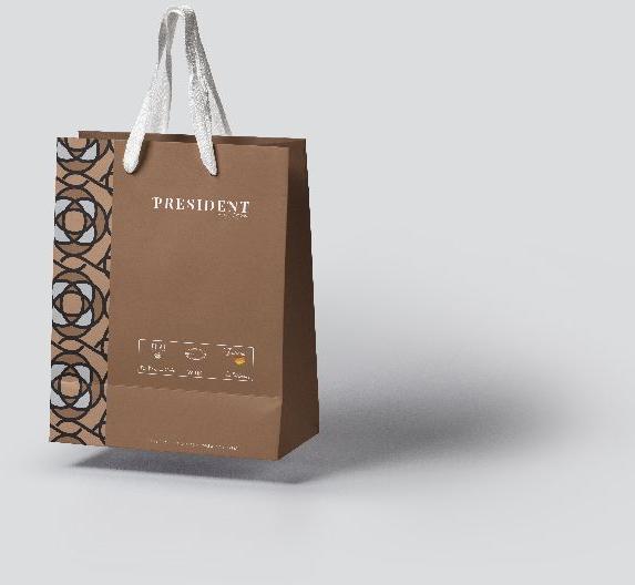 Paper Carry Bag, for Shopping, Food Packaging, Feature : Good Quality, Light Weight