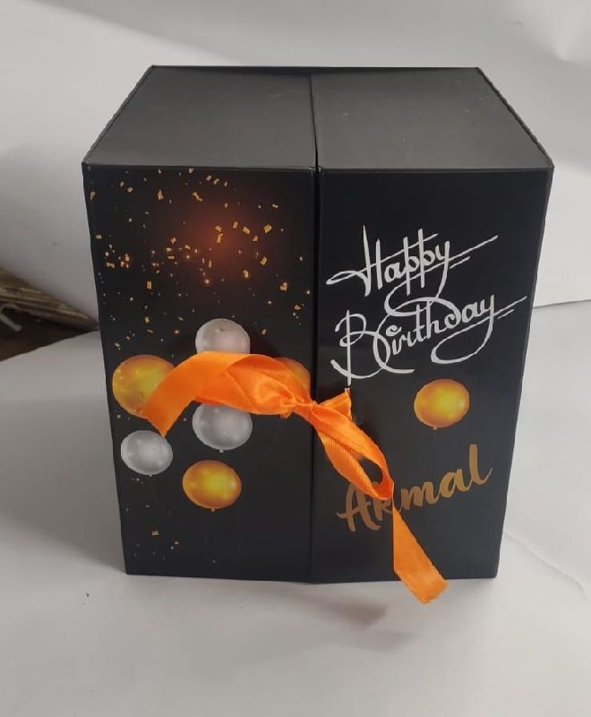 Printed Paper Surprise Cake Box, Size : Multisize