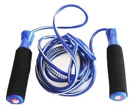 Coloured Skipping Ropes, Color : Blue