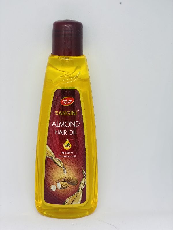 Sangini Almond Hair Oil, for Hare Care, Packaging Type : Plastic Bottle