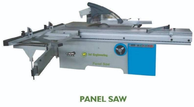 Sai Engineering Semi Automatic Panel Saw Machine, for Wood Cutting, Voltage : 220V