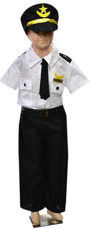 Cotton Pilot Costume, Size : Medium