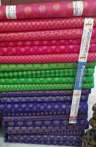 Cotton Jacquard Fabric, Color : Multicolour