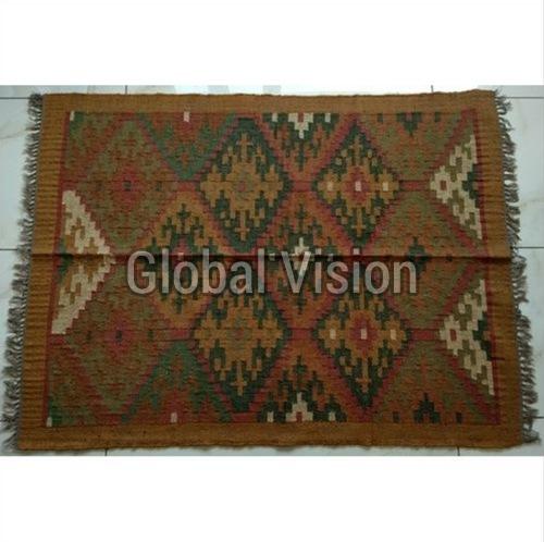 Printed Chenille Rectangular Rugs, Size : Standard