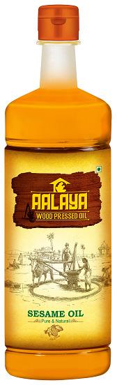 Aalaya Foods 1 Liter Sesame Oil, for Cooking, Feature : Antioxidant, Low Cholestrol