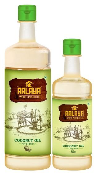 Aalaya Foods 500ml Coconut Oil, for Cooking, Packaging Type : Plastic Bottle